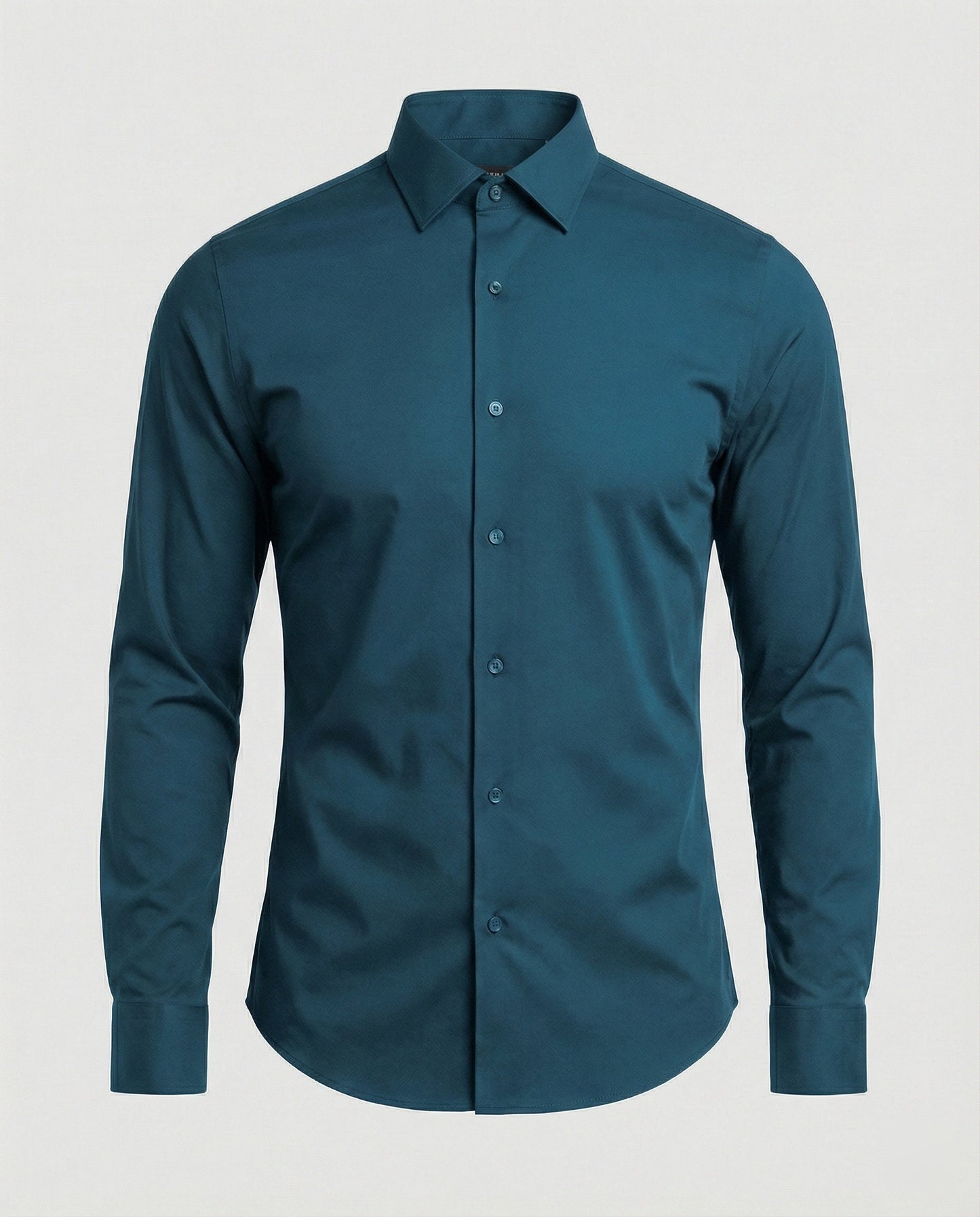 Herren Business Hemd Elastisch Stretch