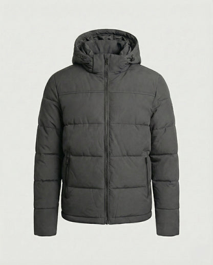 Herren Pufferjacke Warm Winterdaunenjacke