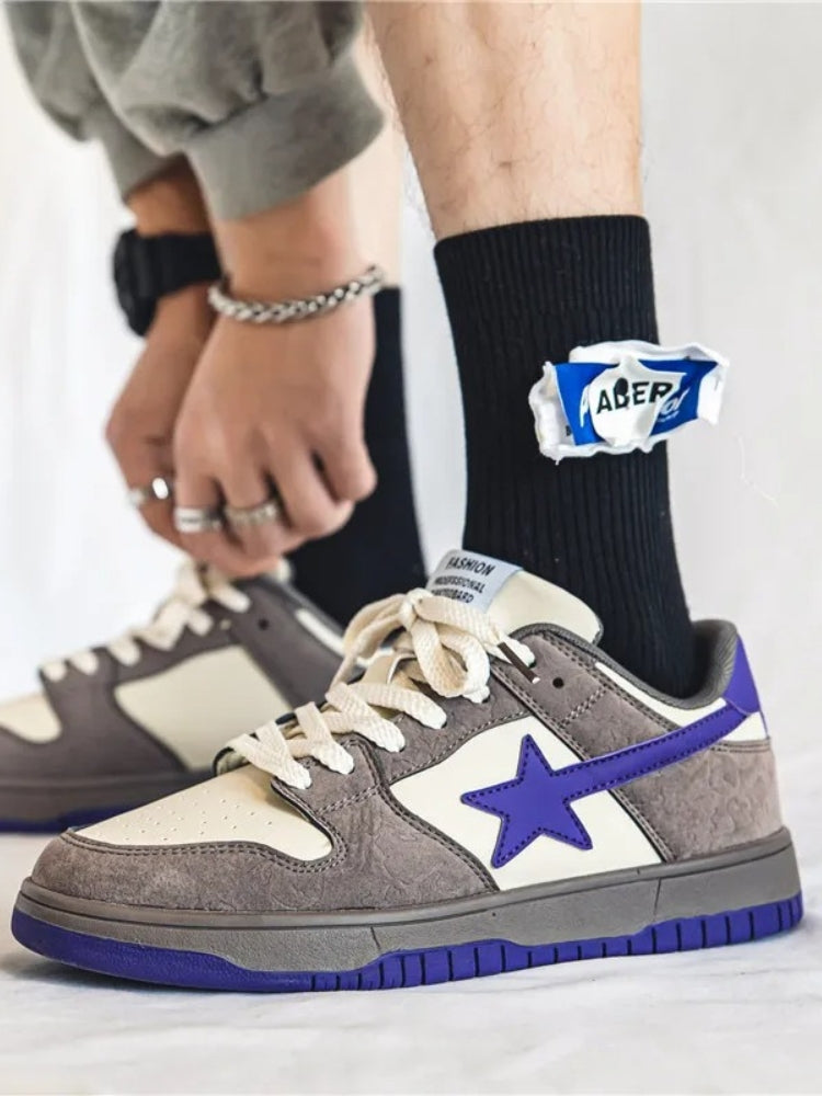 Eveloria Unisex Skateboard Schuhe Star Design