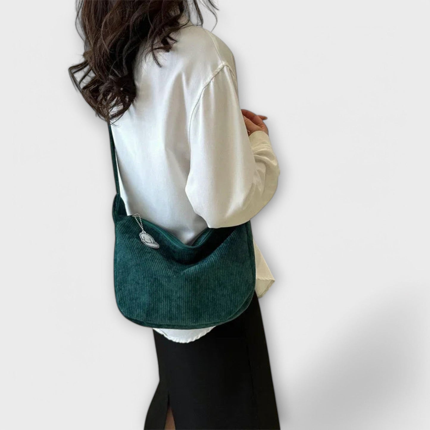 Damen Schultertasche Elegantes Design Leder
