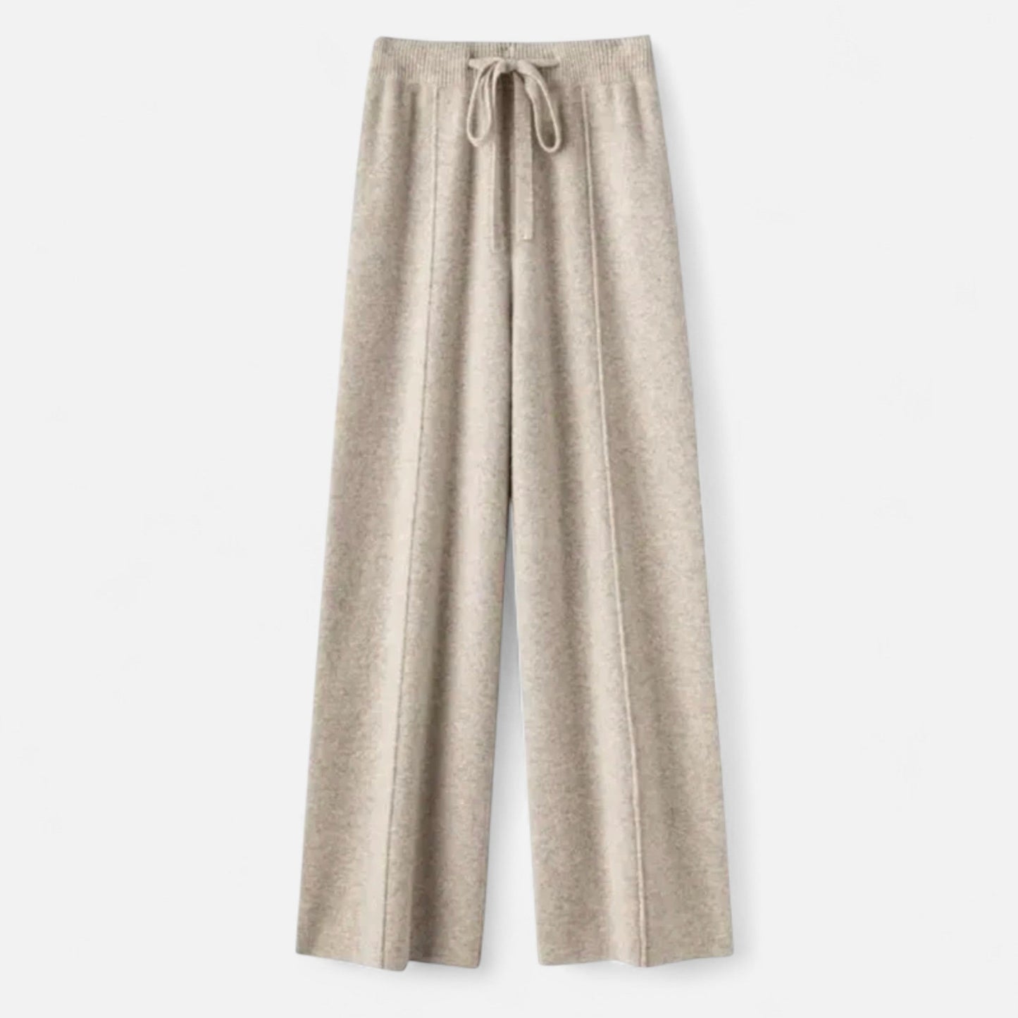 Damen Loungehose Locker Geschnitten Schwarz - Eveloria