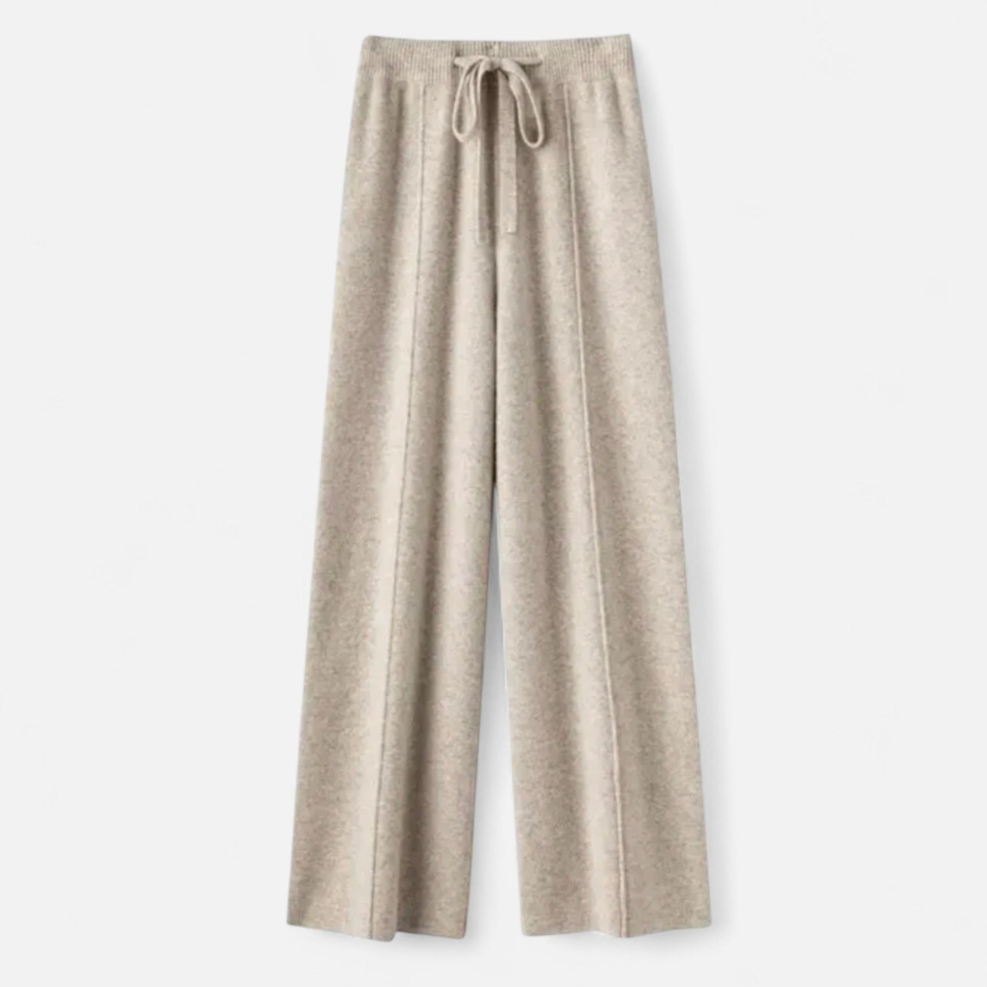 Damen Loungehose Locker Geschnitten Schwarz - Eveloria