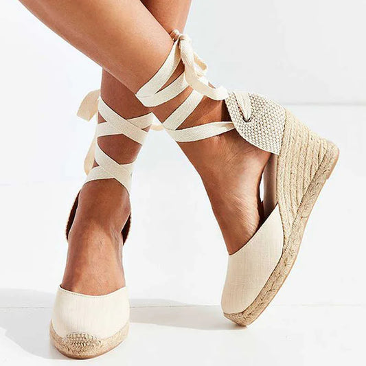 Eveloria Damen Sandalen Knöchelriemen - Eveloria