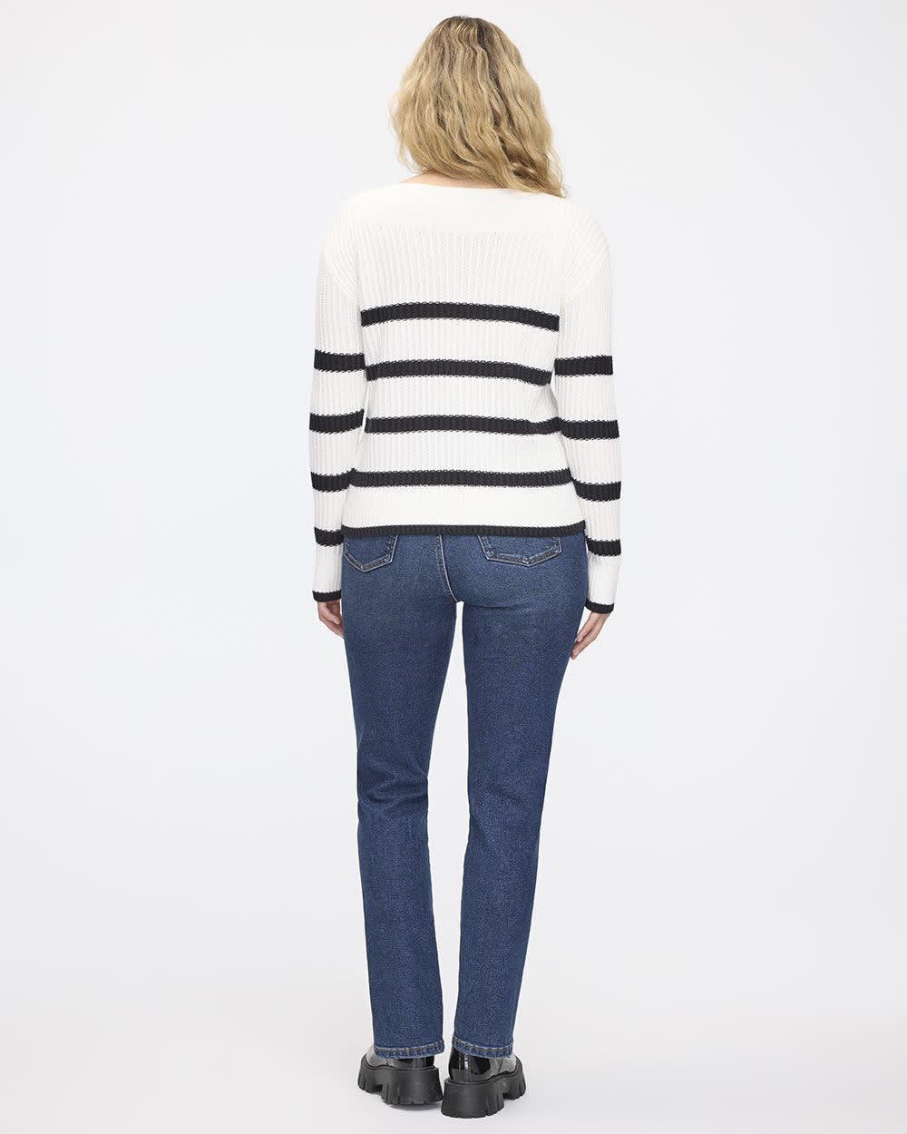 Eveloria Damen Pullover Langärmlig Modisch