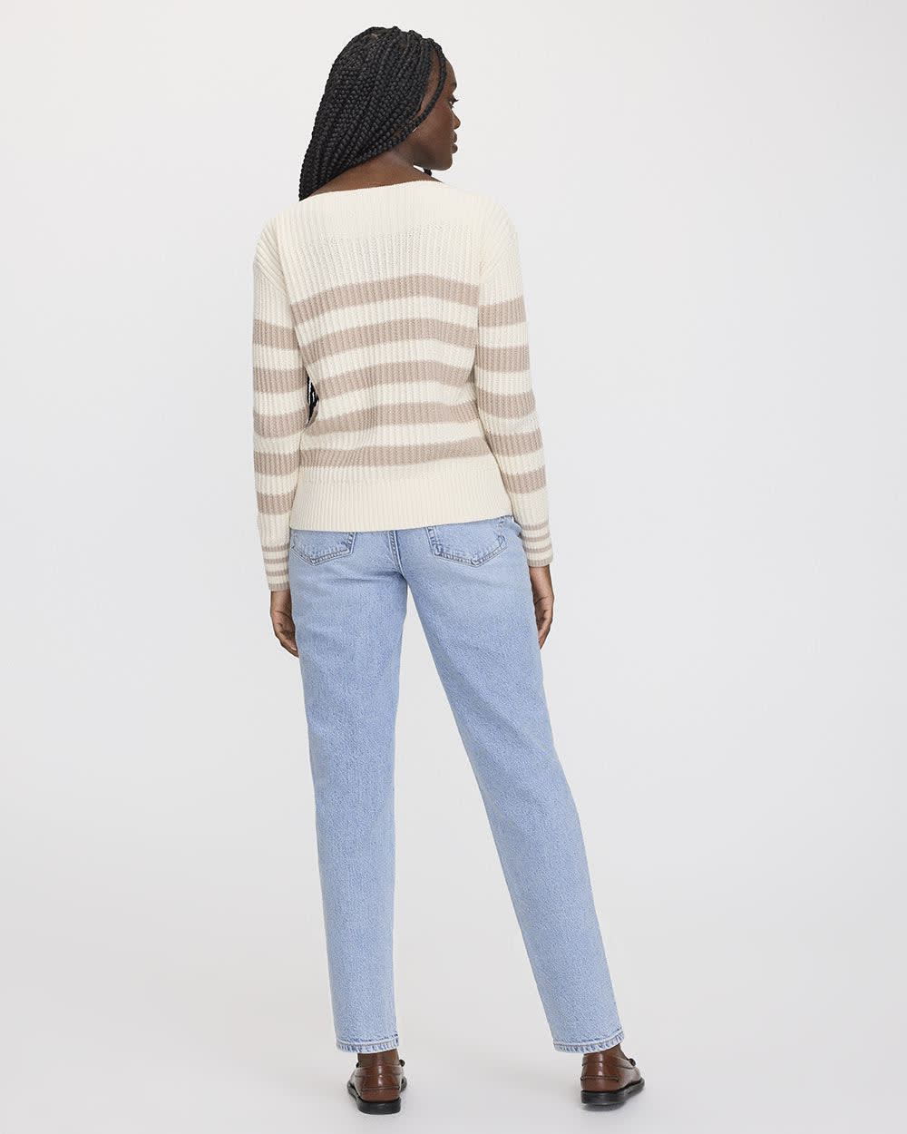 Eveloria Damen Pullover Langärmlig Modisch