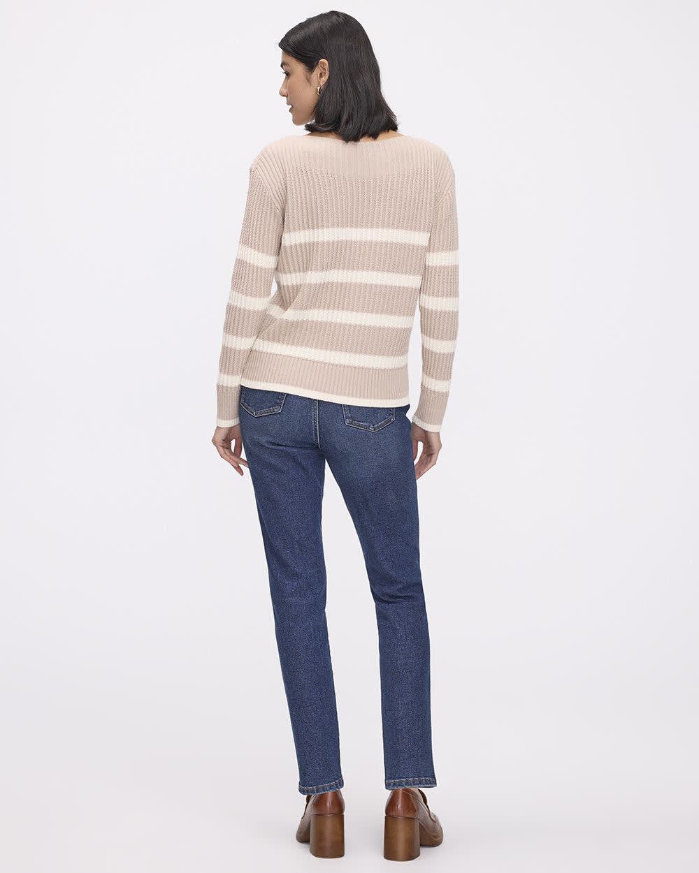Eveloria Damen Pullover Langärmlig Modisch
