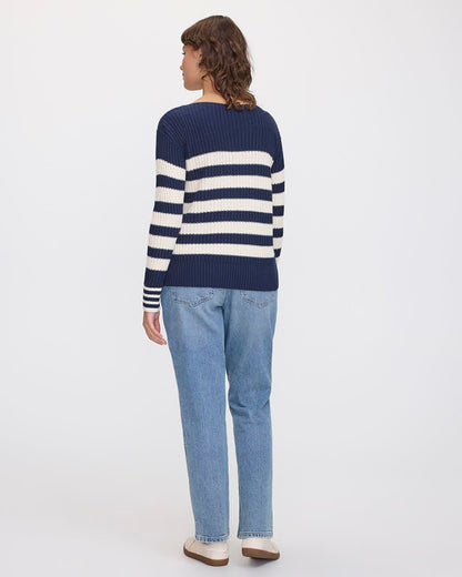 Eveloria Damen Pullover Langärmlig Modisch