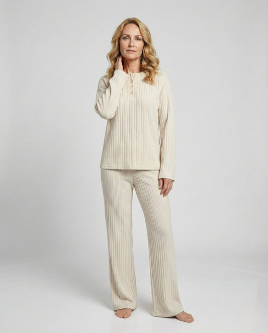 Damen Jersey-Anzug Relaxed Fit - Eveloria