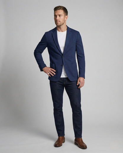 Herren Slim Fit Sakko - Eveloria