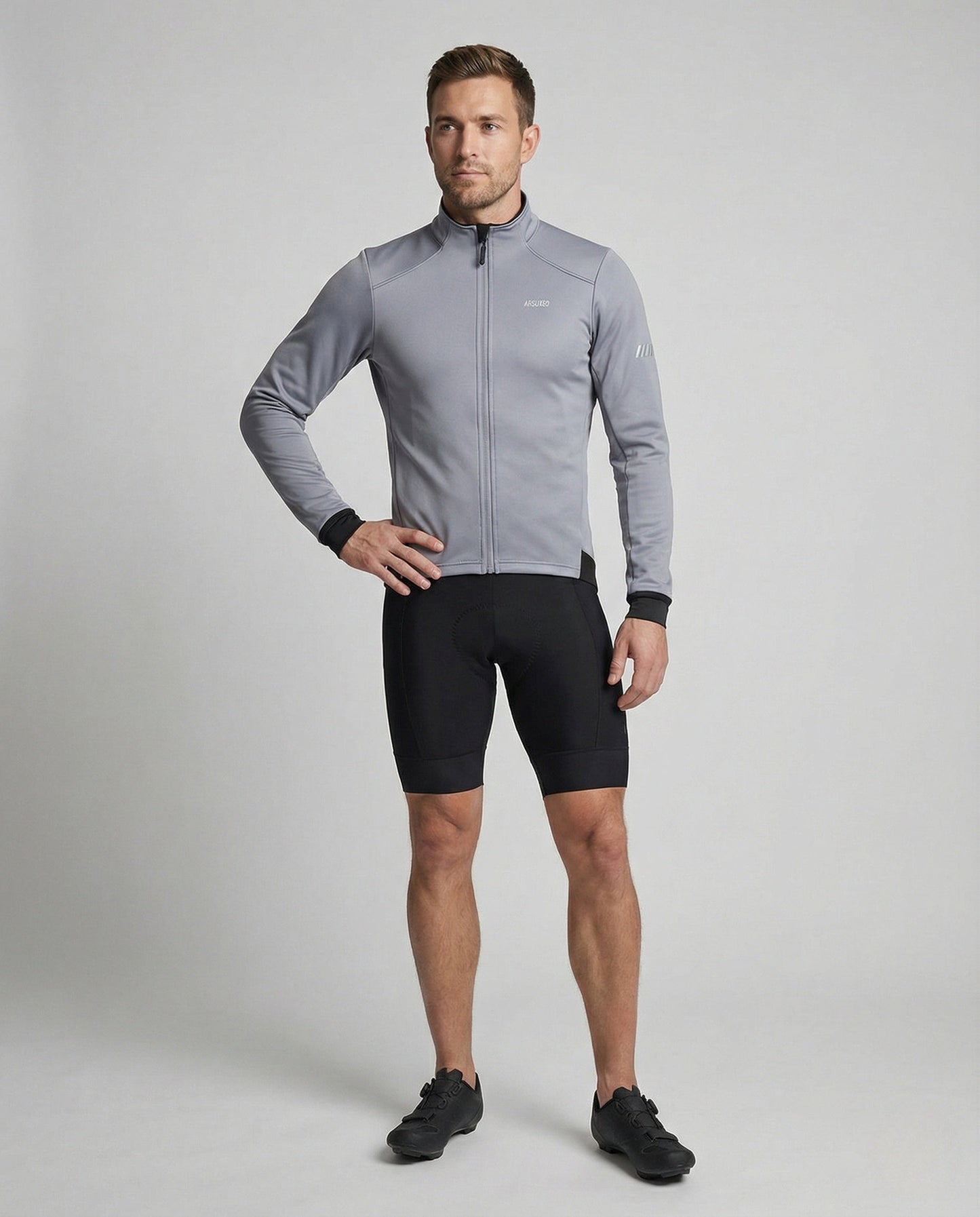 Herren Radsportjacke Thermo Softshell Winddicht - Eveloria