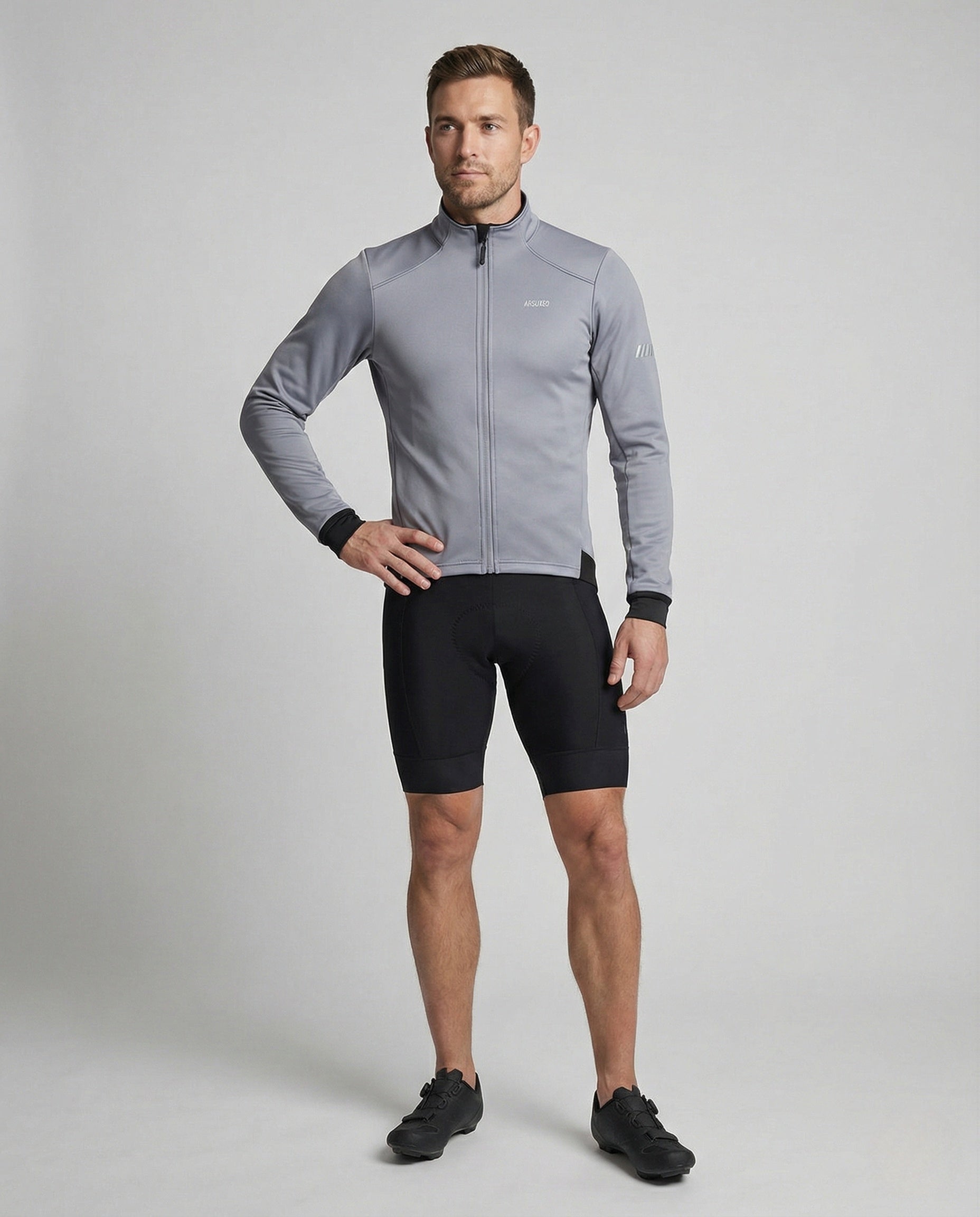 Herren Radsportjacke Thermo Softshell Winddicht - Eveloria