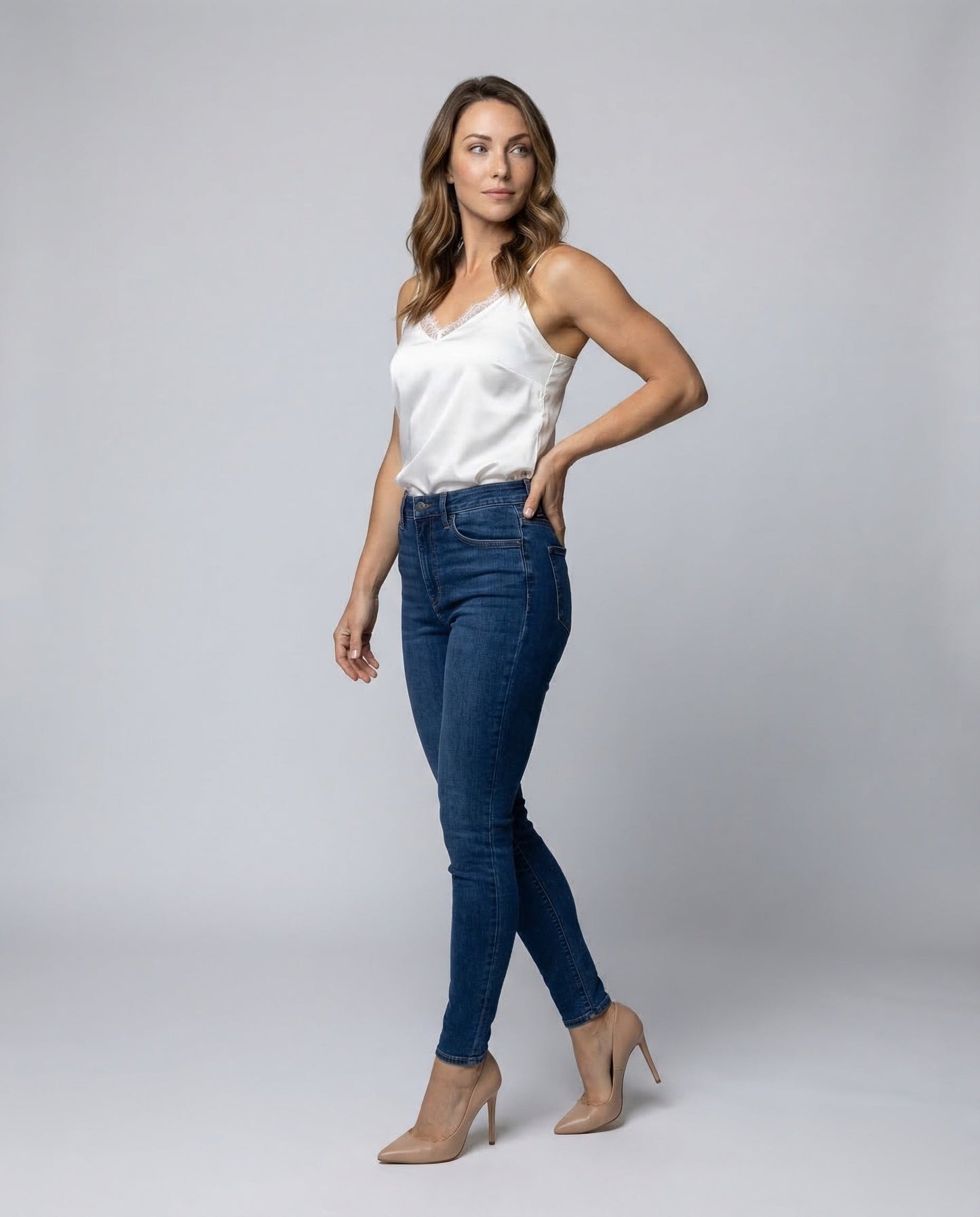 Damen Spitzen-Camisole Elegant - Eveloria