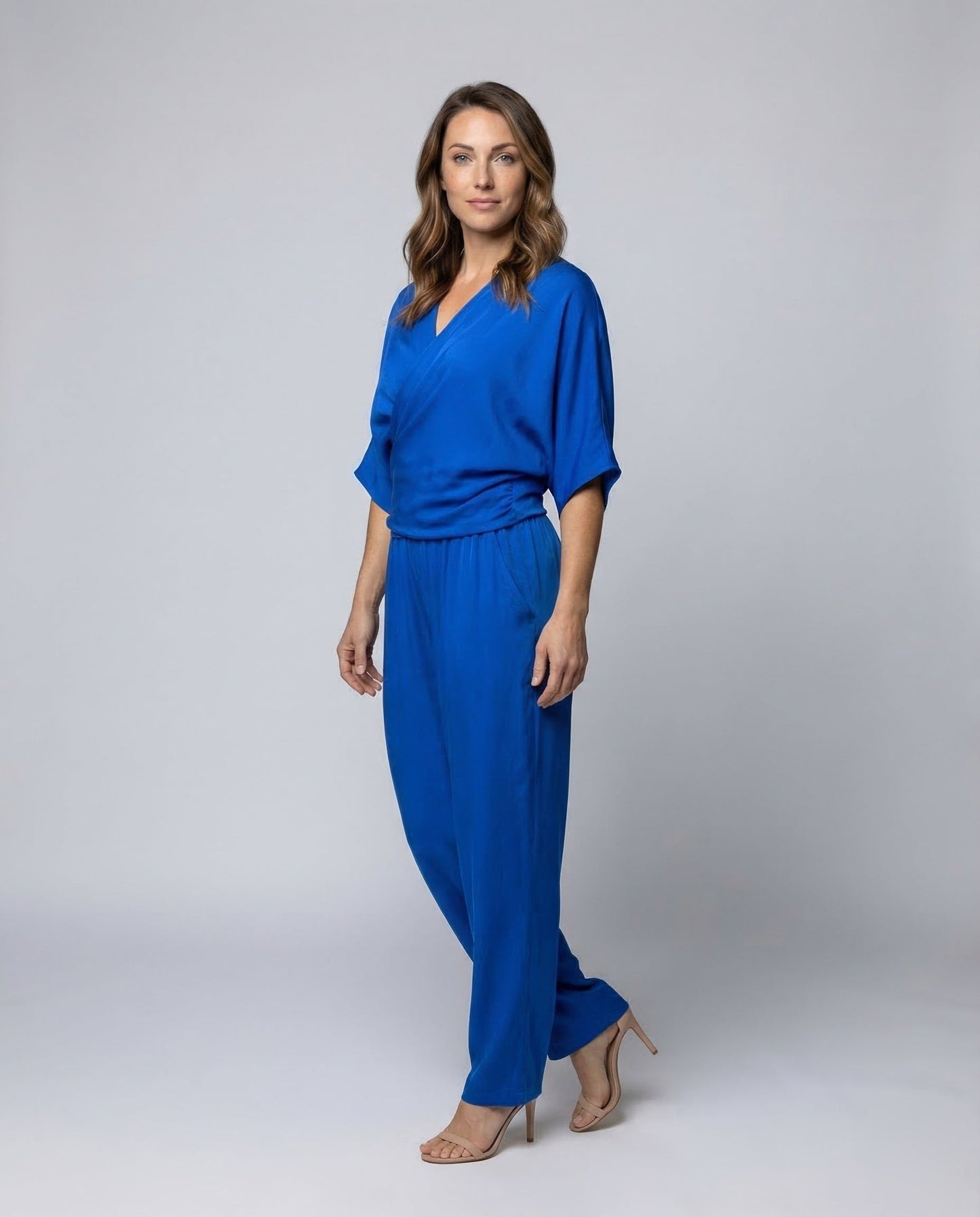 Damen Satin Loungeanzug - Eveloria