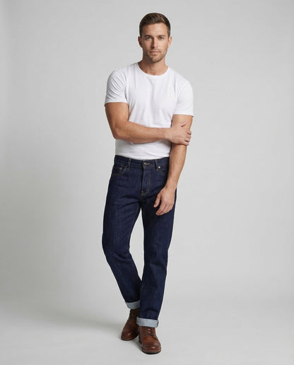 Herren Jeans Raw Denim kann zu Herren Raw Denim Jeans umgeschrieben - Eveloria