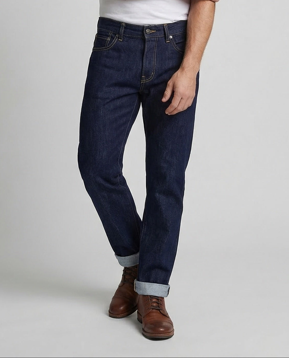 Herren Jeans Raw Denim kann zu Herren Raw Denim Jeans umgeschrieben
