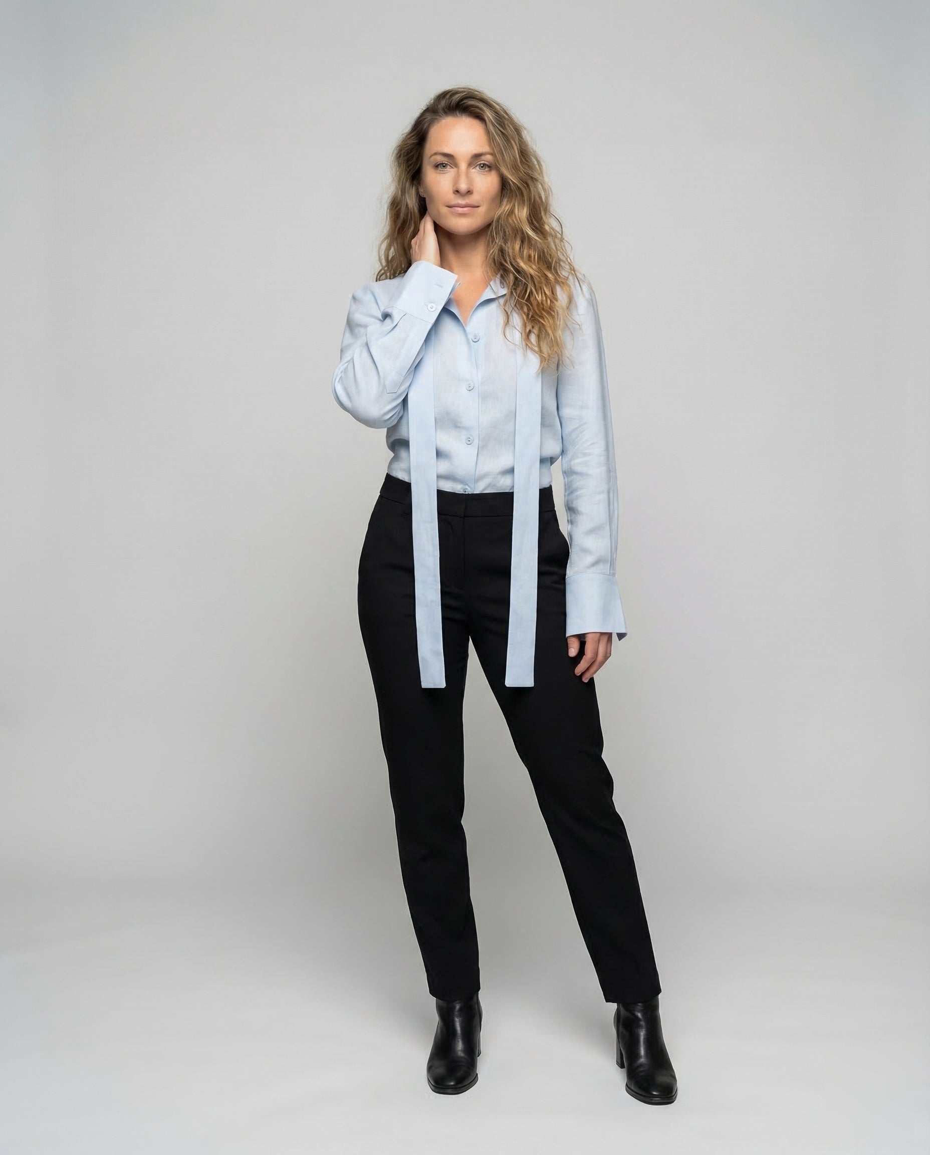 Damen Bluse Korsett Schnürung - Eveloria