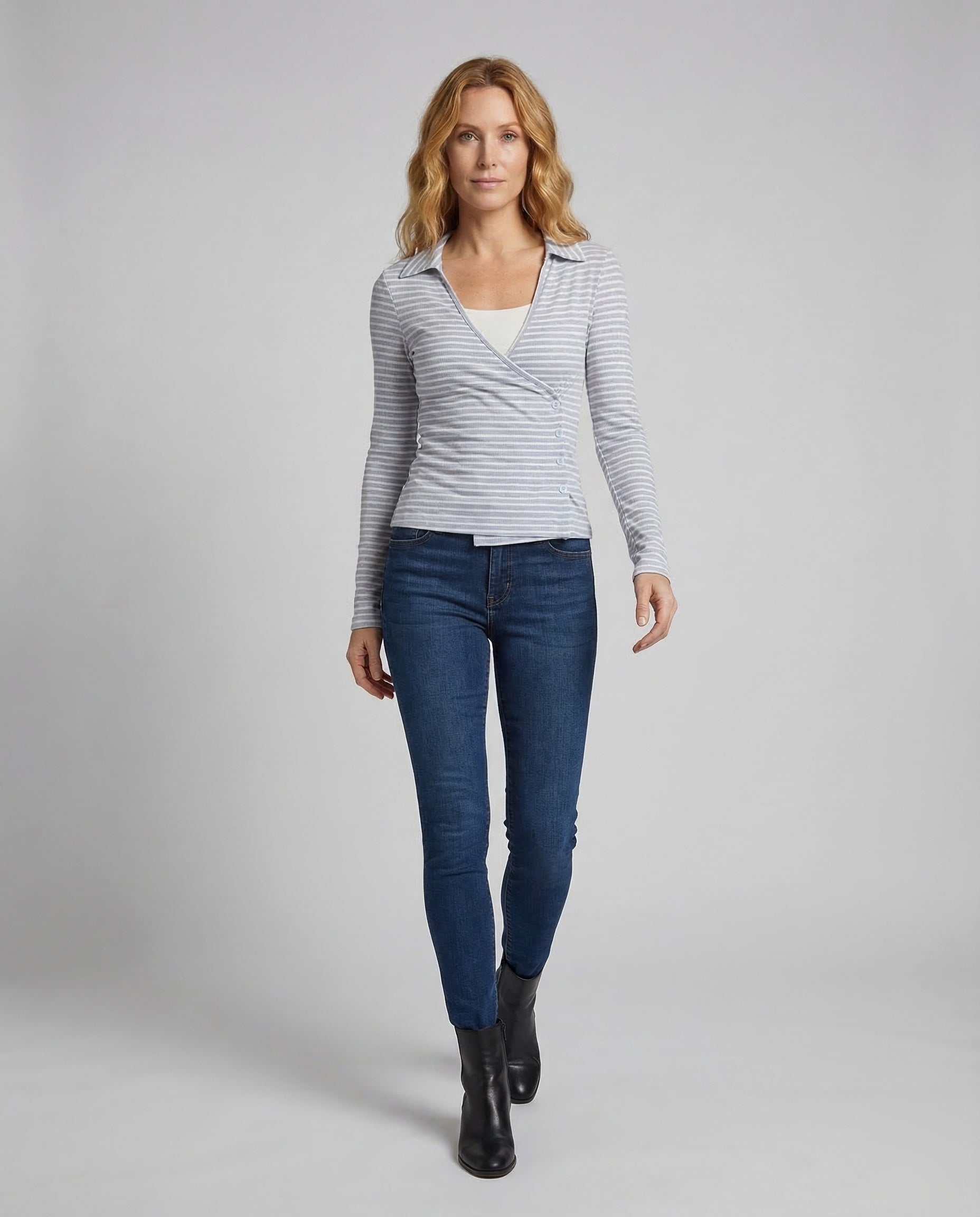 Damen Strickcardigan V-Ausschnitt - Eveloria