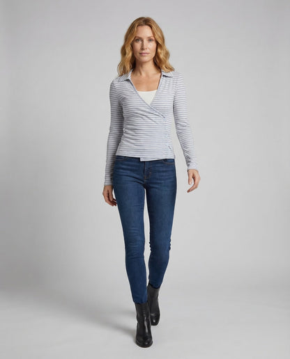 Damen Strickcardigan V-Ausschnitt - Eveloria