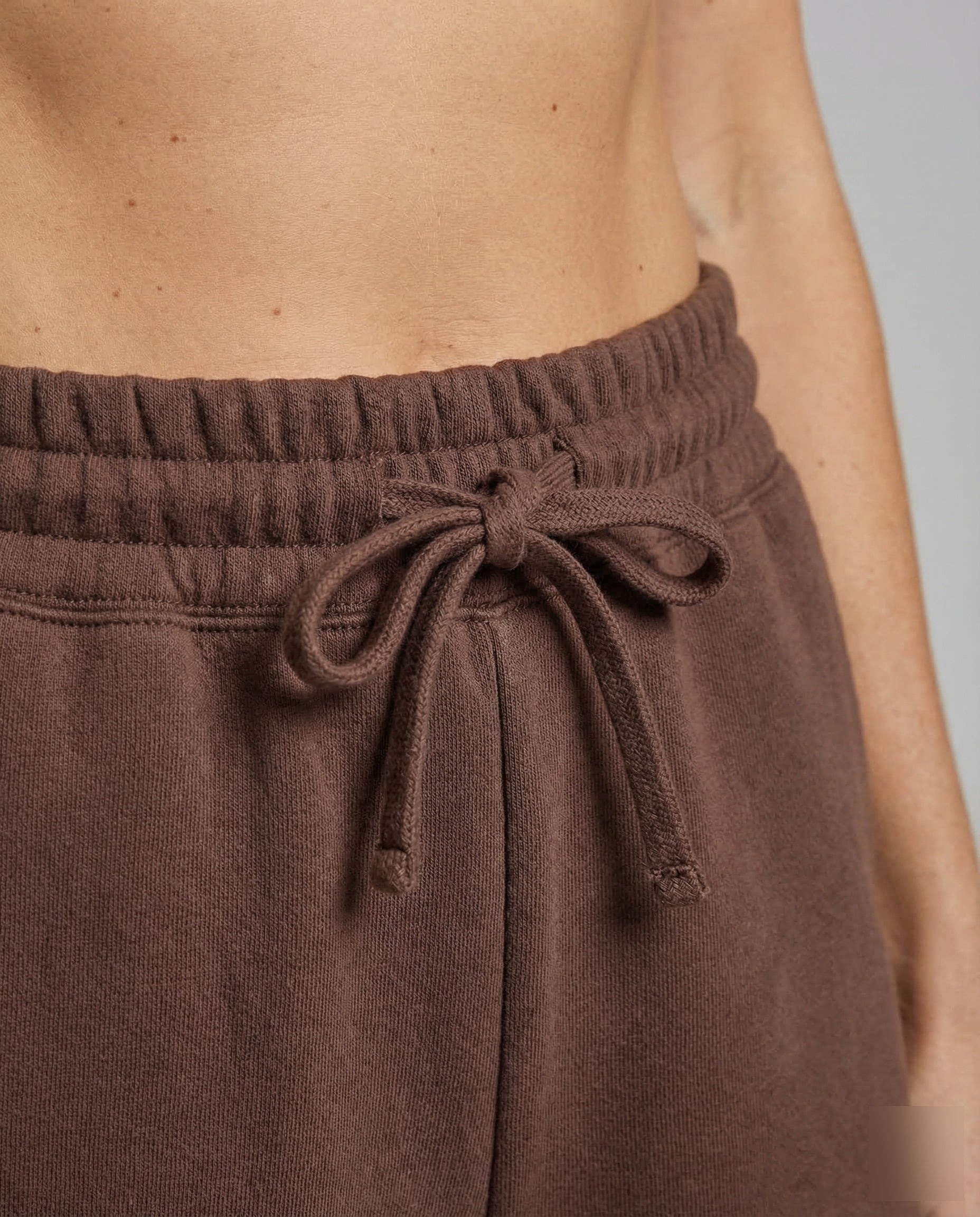Damen Sweatshorts Elastikbund Mit Kordelzug - Eveloria