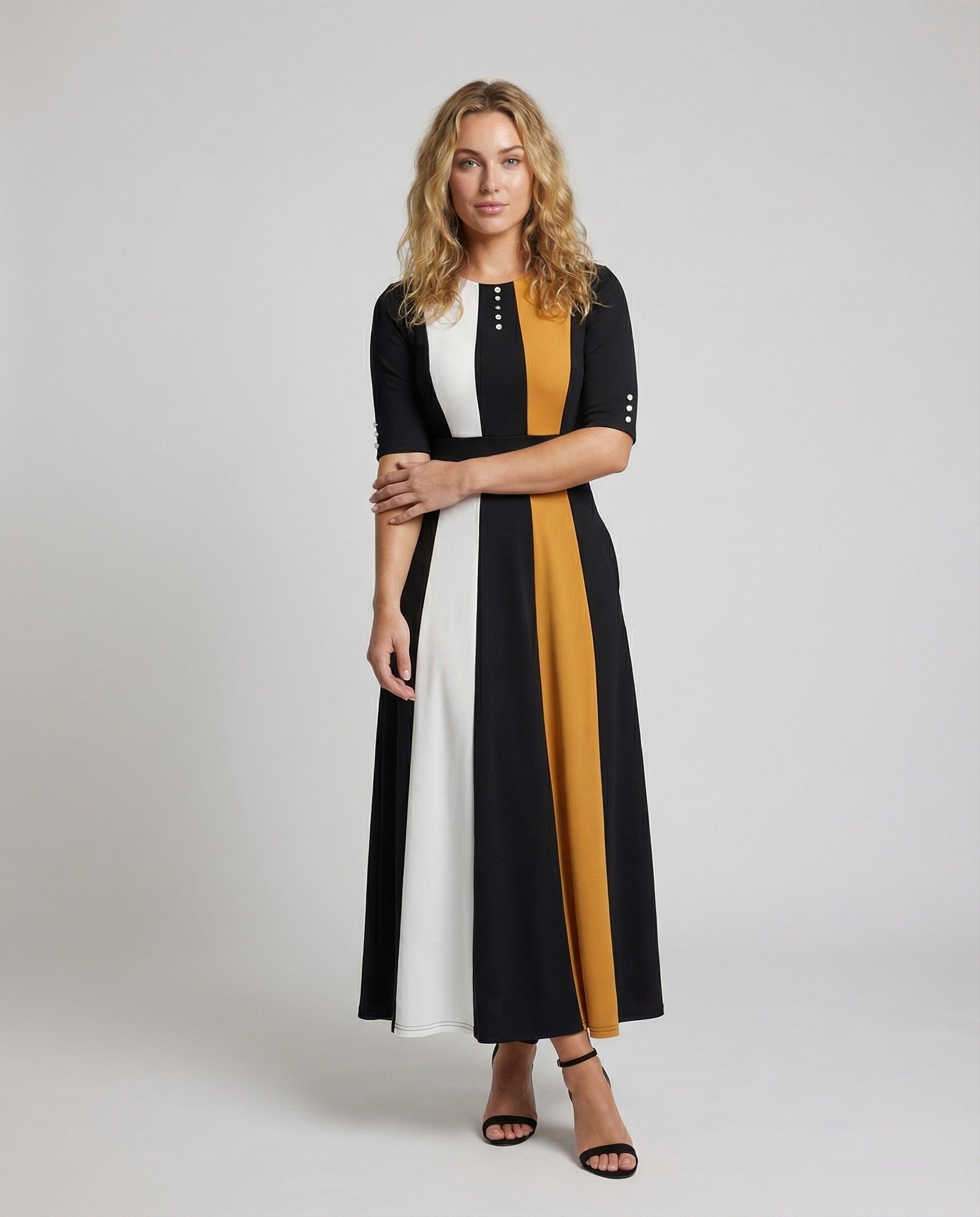 Damen Maxikleid mit Korselett Elegantes Abendkleid - Eveloria
