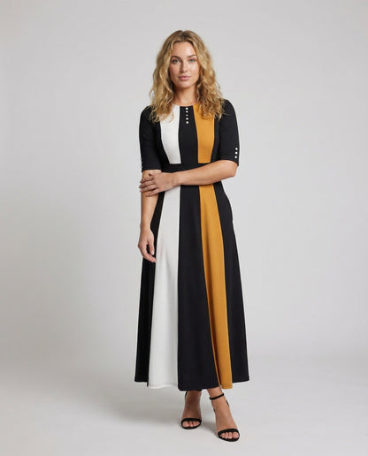 Damen Maxikleid mit Korselett Elegantes Abendkleid - Eveloria