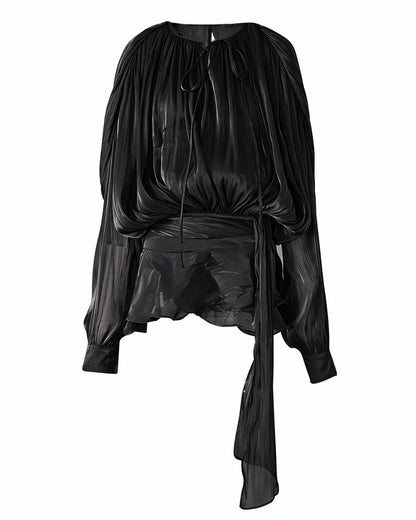 Eveloria Damen Minikleid Rüschen