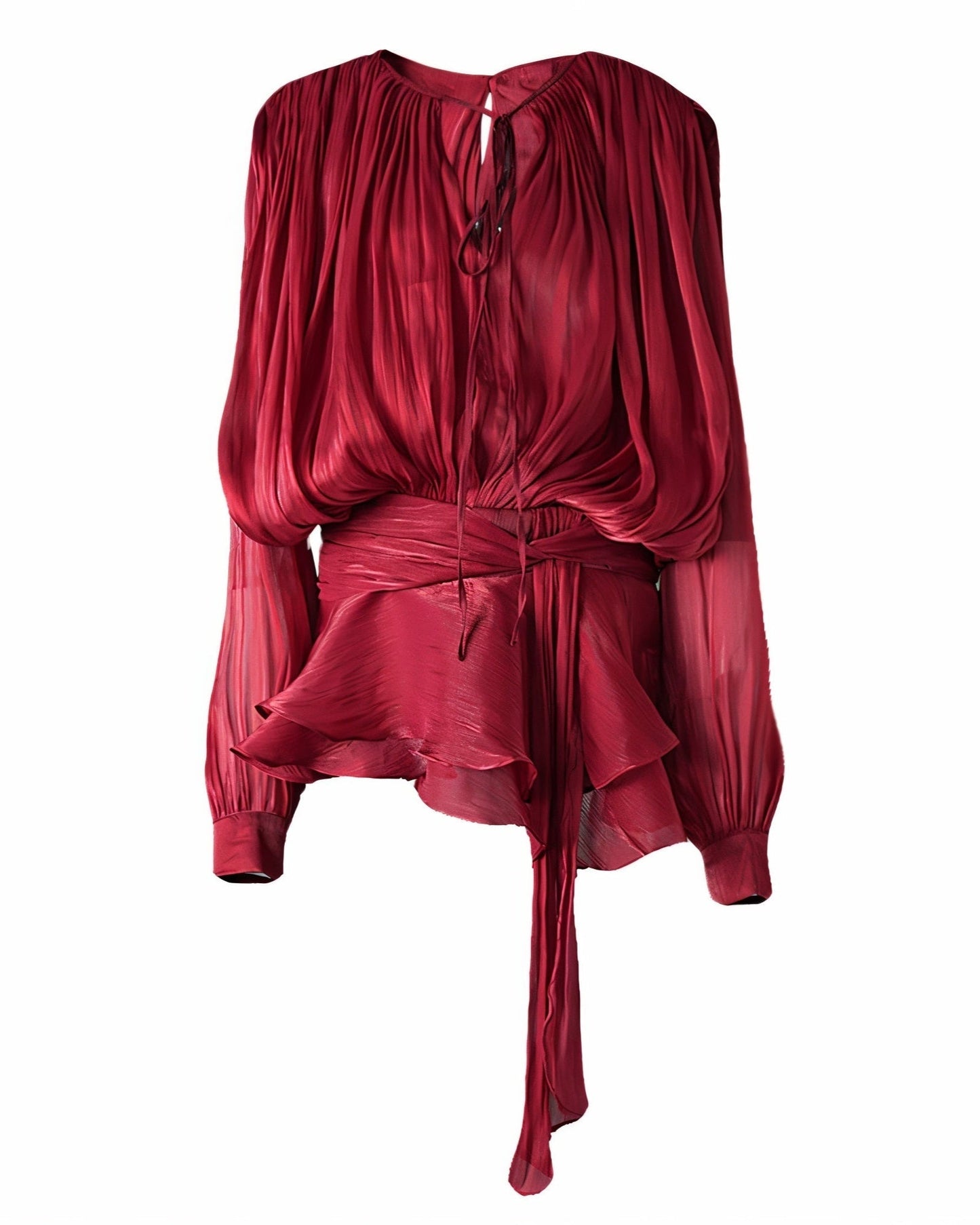 Eveloria Damen Minikleid Rüschen