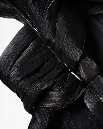Eveloria Damen Minikleid Rüschen