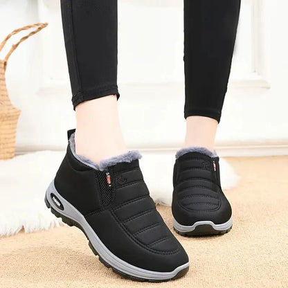 Eveloria Damen Stiefeletten Warm Gefüttert Wasserdicht Rutschfest