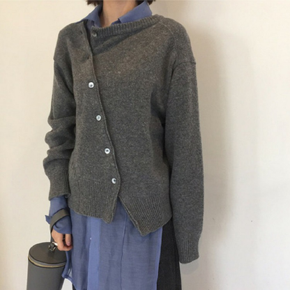 Eveloria Damen Cardigan Wickelwarm