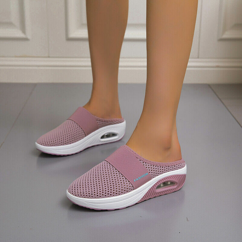 Eveloria Damen Plateau-Sneakers Rutschfest