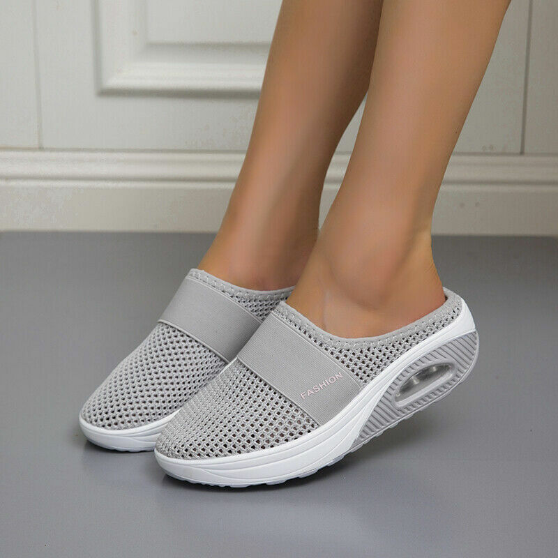 Eveloria Damen Plateau-Sneakers Rutschfest