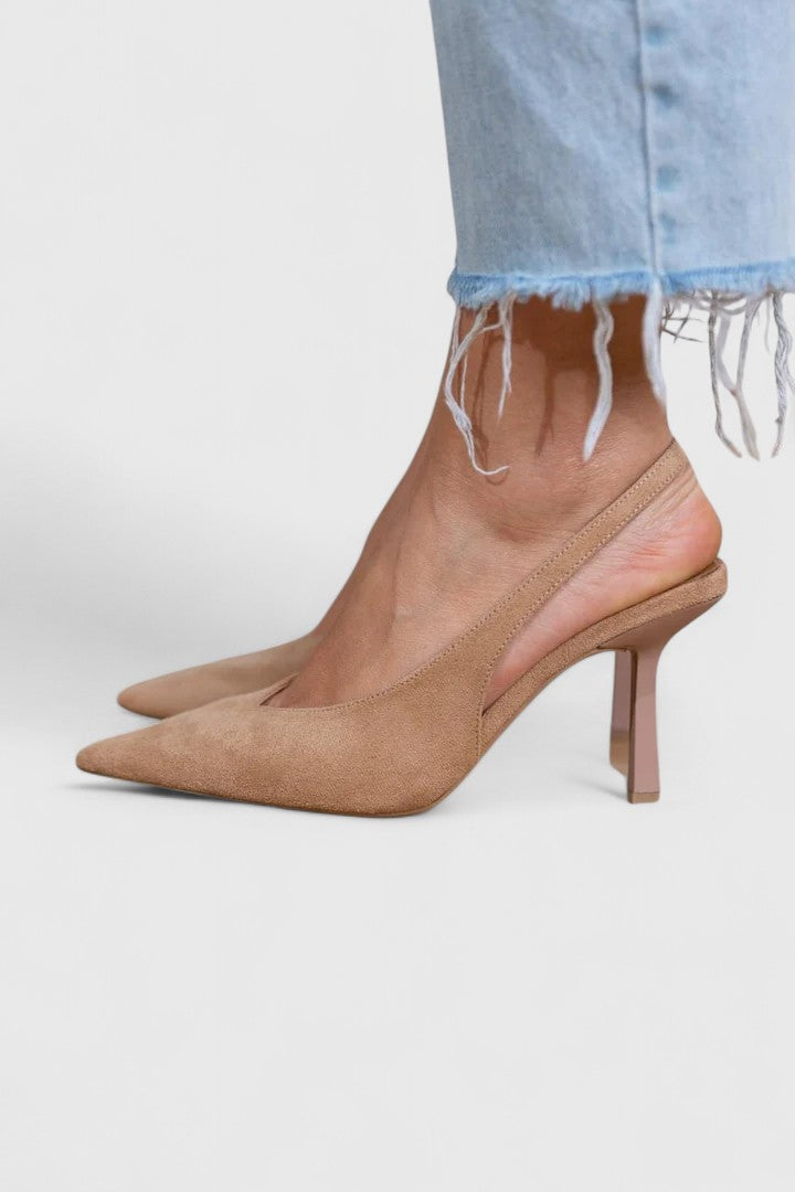 Damen Elegante Spitze Pumps