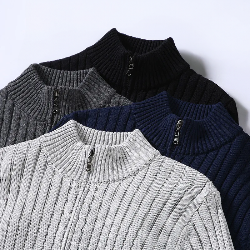 Eveloria Herren Merino Rollkragenpullover Klassiker