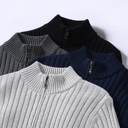 Eveloria Herren Merino Rollkragenpullover Klassiker