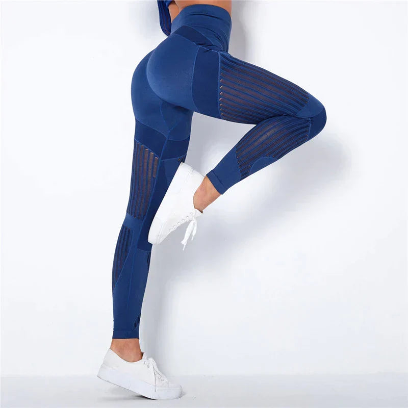 Damen Hochtaillierte Leggings Sportbekleidung