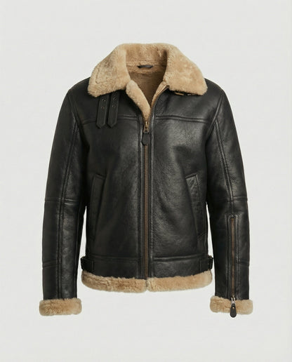 Weiche Lammfell Damen Bomberjacke