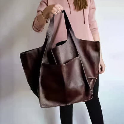 Damen Großhandtasche Leder
