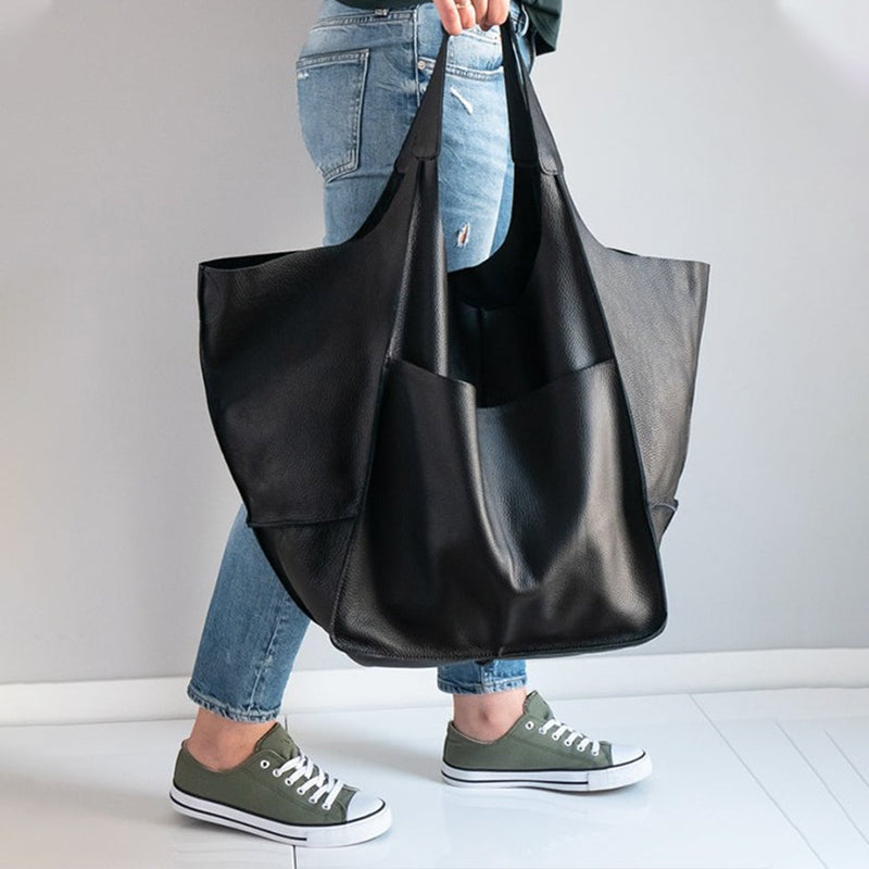 Damen Großhandtasche Leder