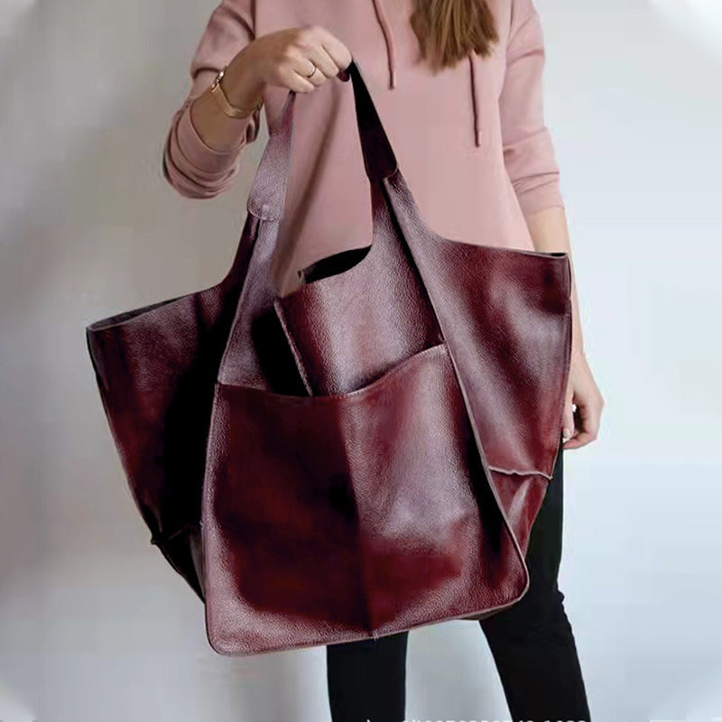 Damen Großhandtasche Leder