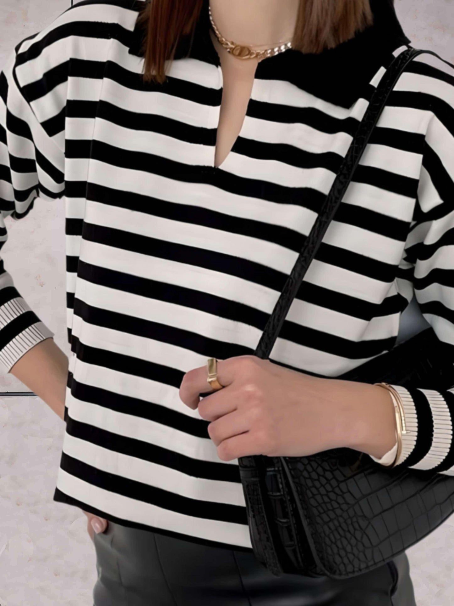 Eveloria Damen Oversize Pullover Stilvoll