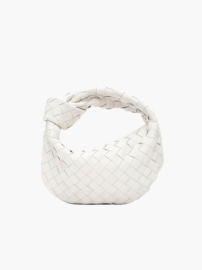 Damen Mini Geflochtene Handtasche