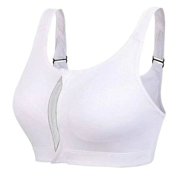 Eveloria Damen Sport-BH Große Größen Reißverschluss