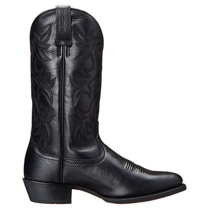 Damen Western-Stiefel Robust Leder Braun