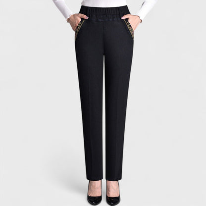 Damen Stretch-Jeans Bequem Elastisch