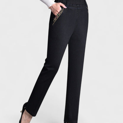 Damen Stretch-Jeans Bequem Elastisch
