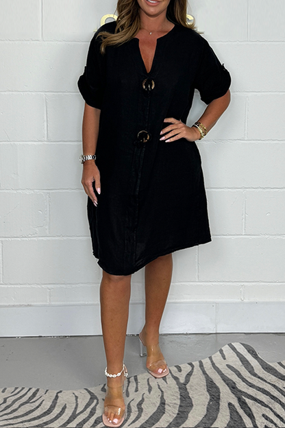 Eveloria Damen Lockerkleid