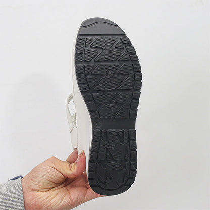 Eveloria Damen Sneaker-Sandalen Geschlossen