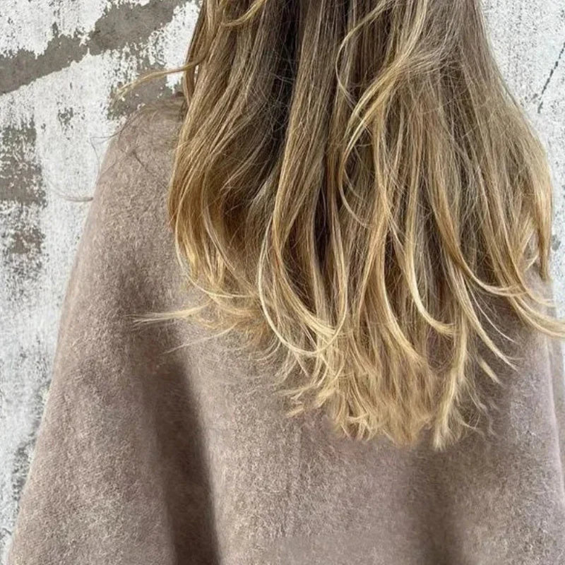 Eveloria Damen Mittellange Jacke Stilvoll