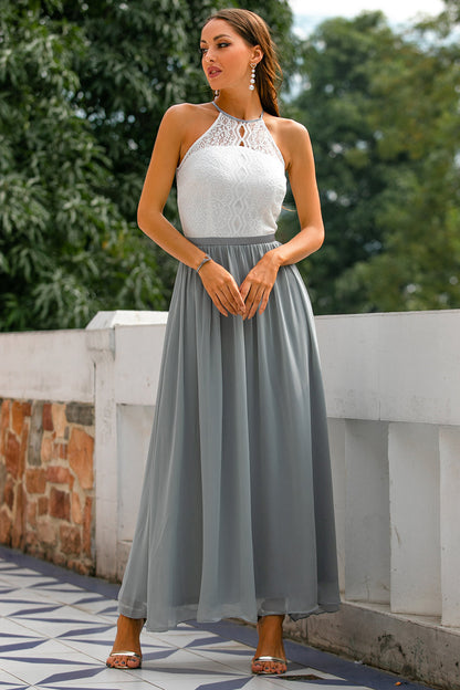 Damen Maxi Kleid Hochzeitsgast